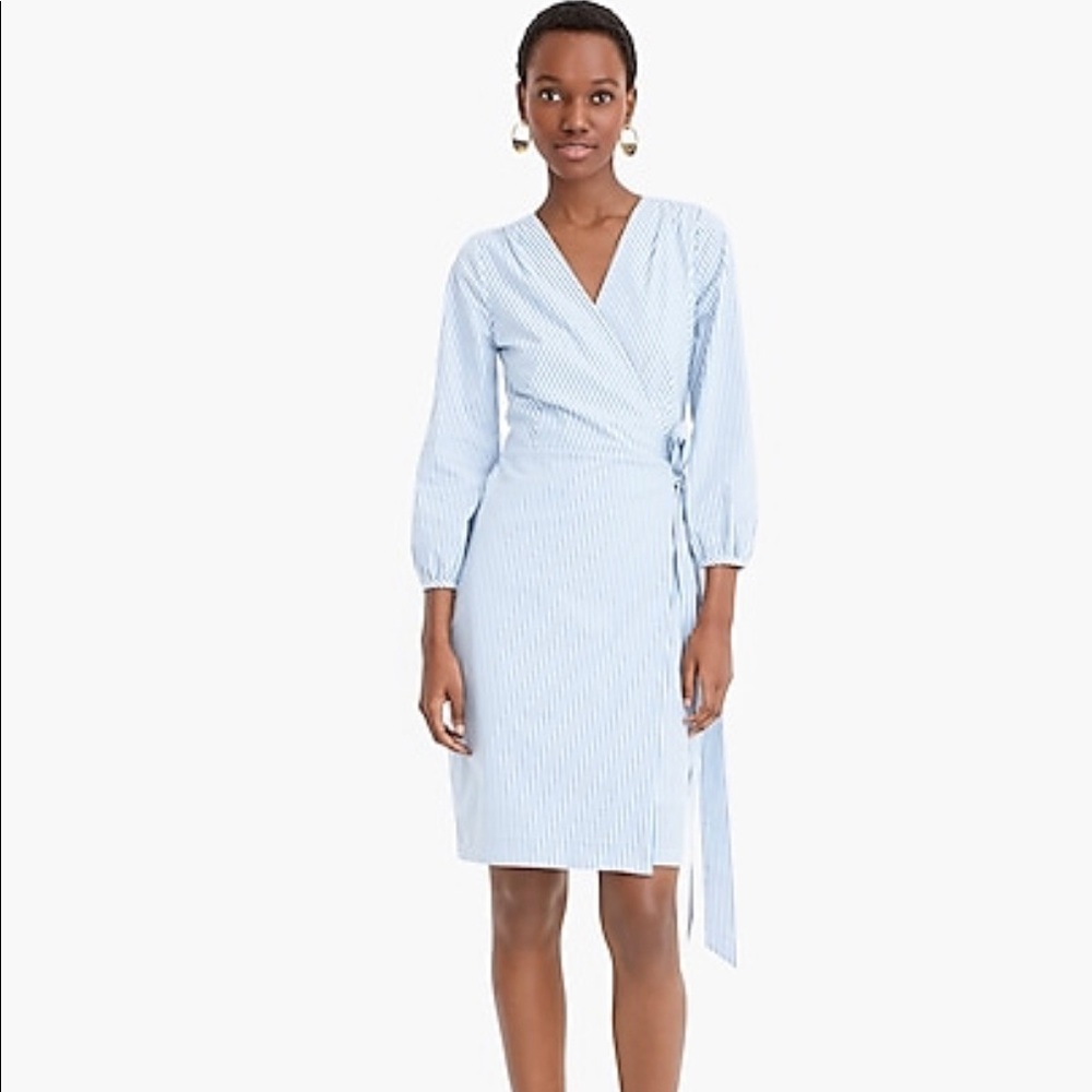 💙J CREW WRAP DRESS💙 - Picture 4 of 7